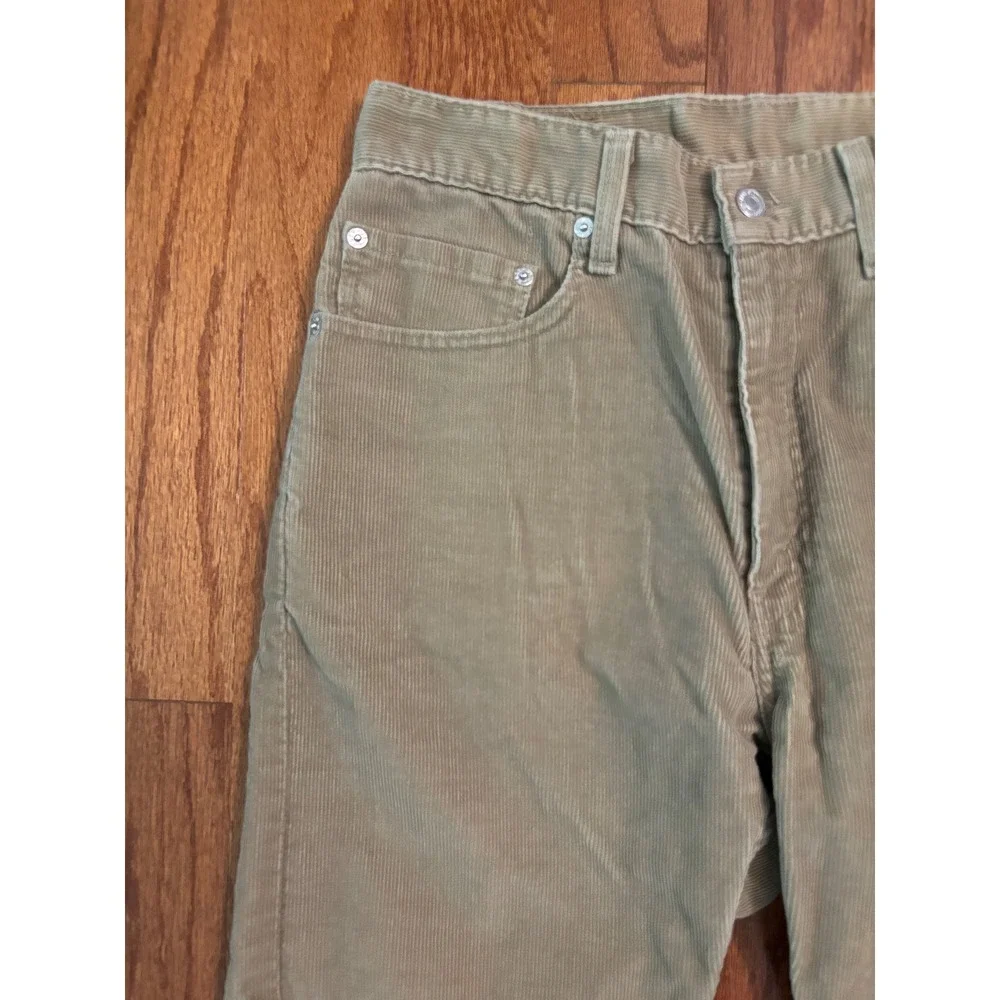 Levi's Vintage‎ 0500 Regular Fir Straight Leg Tan Corduroy Pants Size W32/L30
